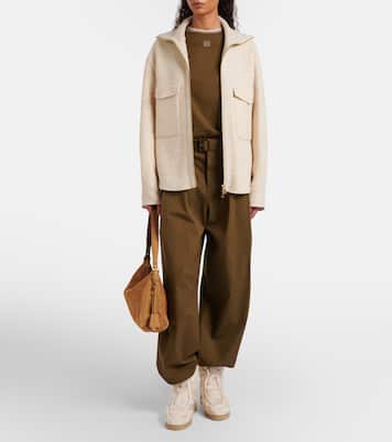 Bottines Frosty en shearling et cuir | Aquazzura