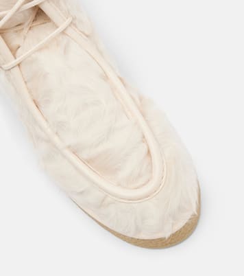 Bottines Frosty en shearling et cuir | Aquazzura