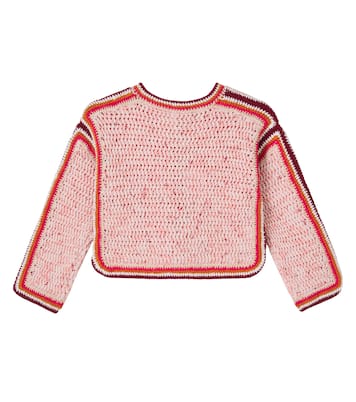 Cardigan Awaken en coton mélangé | Zimmermann Kids