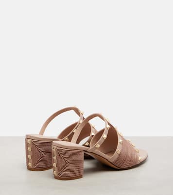 Mules Rockstud 60 en cuir | Valentino Garavani