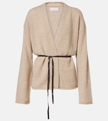 Alina wool-blend cardigan | Velvet