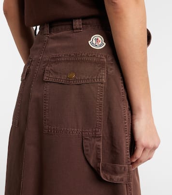 Jupe midi en denim | Moncler