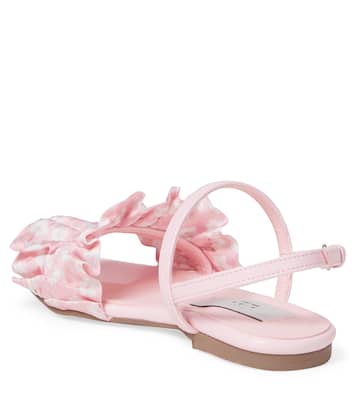Sandalen aus Satin | Stella McCartney Kids