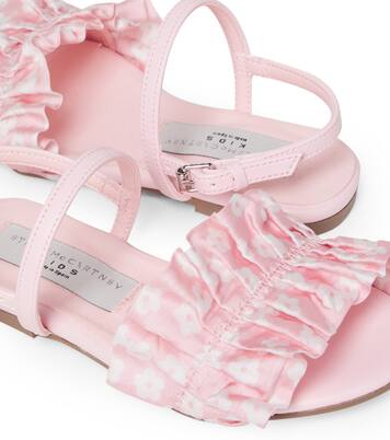 Sandalen aus Satin | Stella McCartney Kids