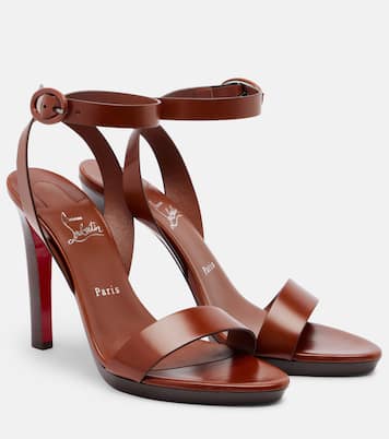 Fanny leather slingback sandals | Christian Louboutin