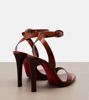 Fanny leather slingback sandals | Christian Louboutin