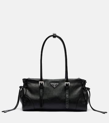 Prada Bonnie Medium leather tote bag | Prada