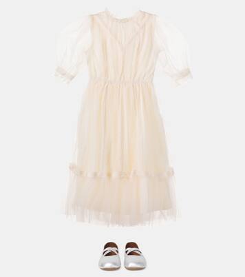 Donna lace-trimmed dress | C'era Una Volta