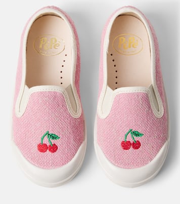 Embroidered slip-on sneakers | PèPè