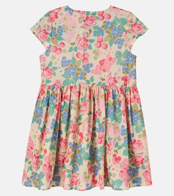 Bedrucktes Kleid Pacey aus Baumwoll-Voile | Konges Sløjd