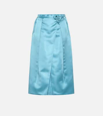 Jupe en satin | Prada