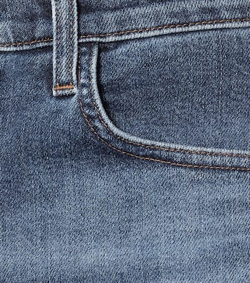 Jean flare Julia raccourci à taille haute | J Brand