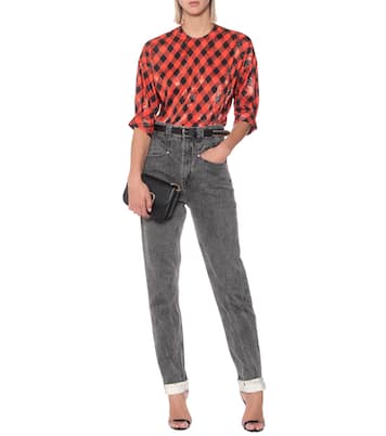 Catrine gingham top | Preen by Thornton Bregazzi