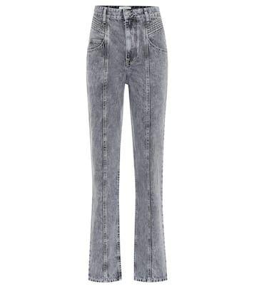 Henoya high-rise straight jeans | Marant Etoile