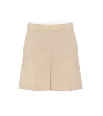 Amber wool Bermuda shorts | Stella McCartney
