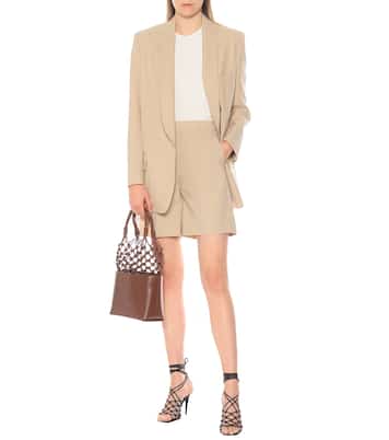 Amber wool Bermuda shorts | Stella McCartney