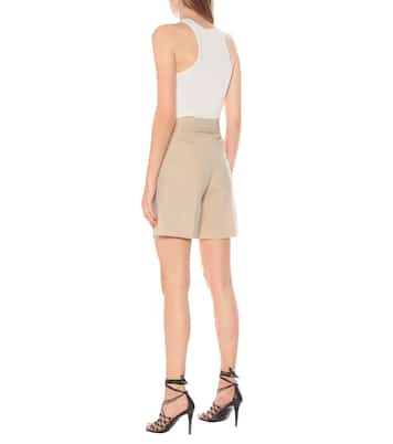 Amber wool Bermuda shorts | Stella McCartney