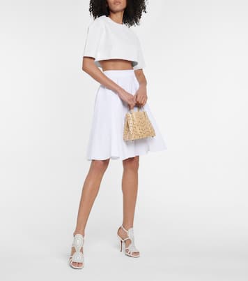 Top cropped in maglia | Alaïa