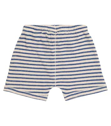 Shorts Piranha mit Leinenanteil | Caramel