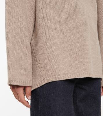 Wool and cashmere turtleneck sweater | Toteme