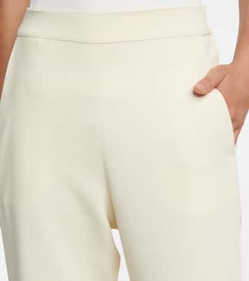 Pantalon droit Moscow en crêpe | Asceno