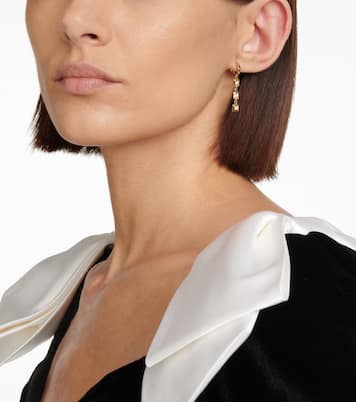 Boucle d’oreille unique Mini EÉRA en or 18 ct et diamants | Eéra