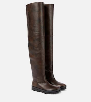 Botas mosqueteras Billie de piel | The Row