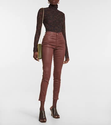 Jeans skinny Farrah a vita alta | AG Jeans