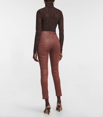 Jeans skinny Farrah a vita alta | AG Jeans