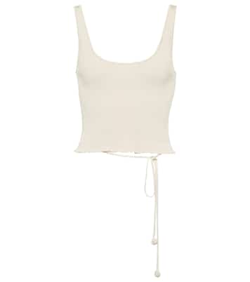 Top cropped Maia in maglia a coste | Altuzarra