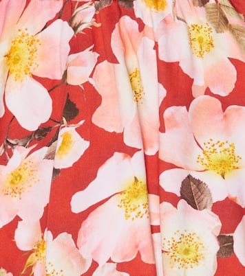 Falda floral Barbera de algodón | Molo
