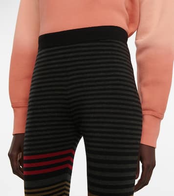 Leggings Jamy de lana virgen a rayas | Marant Etoile