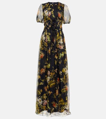 Robe Cassia aus Seiden-Voile | Erdem