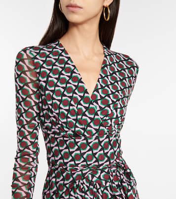 Brenda mesh midi dress | Diane von Furstenberg