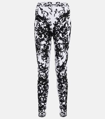 Leggings in jacquard | Alaïa