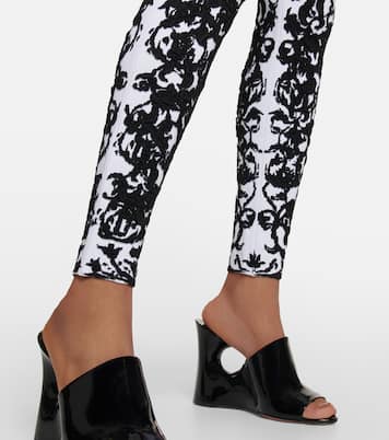 Leggings in jacquard | Alaïa