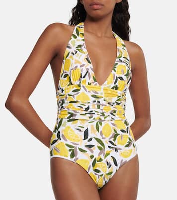 Bañador Amarilla estampado | Rebecca Vallance