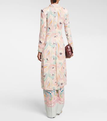Abrigo de seda con estampado | Etro