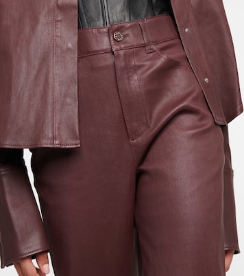Pantaloni regular Terry in pelle | Stouls