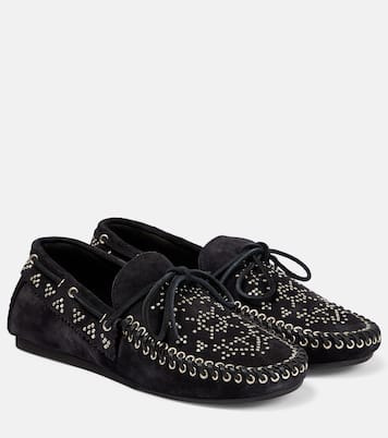 Freen embellished suede moccasins | Isabel Marant