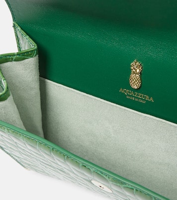 Sac Downtown Envelope en cuir embossé | Aquazzura