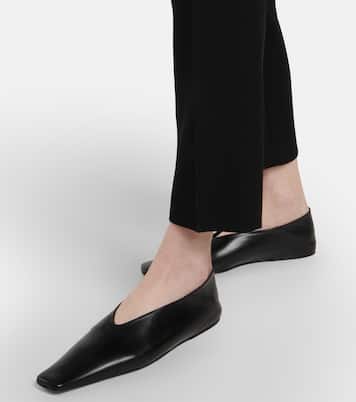Ballerinas aus Leder | Jil Sander