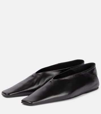 Ballerinas aus Leder | Jil Sander