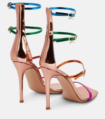 Sandali Ribbon 105 in pelle | Gianvito Rossi