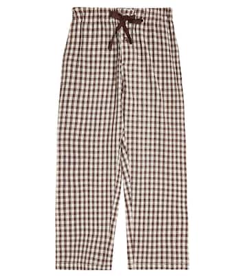 Ficus cotton pants | Caramel