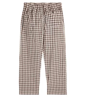 Ficus cotton pants | Caramel