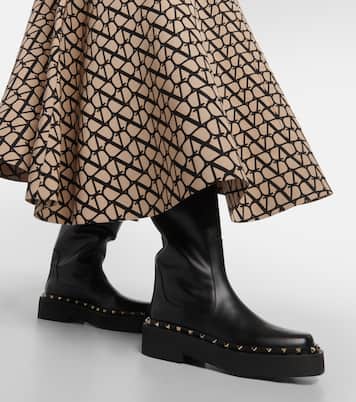 Stivali Rockstud in pelle | Valentino Garavani