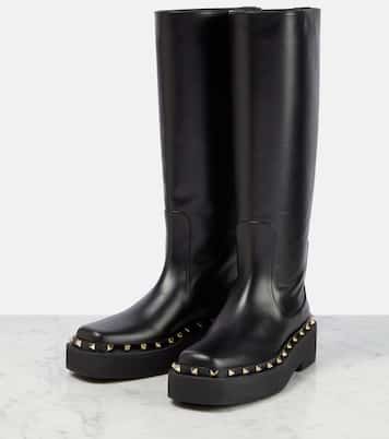 Stivali Rockstud in pelle | Valentino Garavani