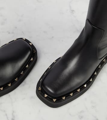 Stivali Rockstud in pelle | Valentino Garavani