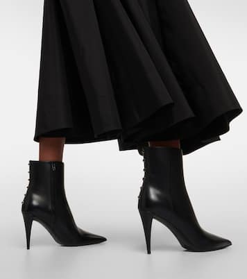 Rockstud leather ankle boots | Valentino Garavani